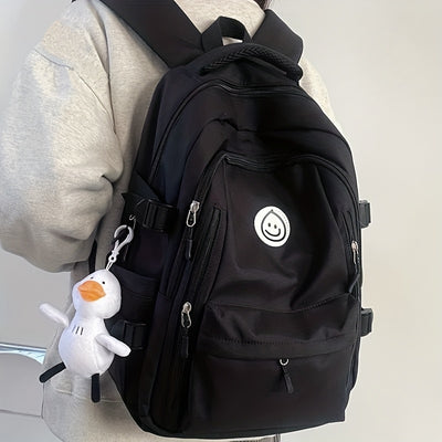 Schoolbag Female Junior High School Student High Capacity Korean Fashion Versatile College Style High School Student Backpack