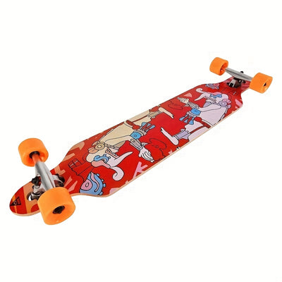 WinMax Premium Skateboard, A Top-notch Choice For All. With 8-ply A-grade Maple, Unique Design, ABEC-11 Bearings, And 85A PU Wheels, It Offers Stability And Smooth Rides For Every Rider, Without Battery