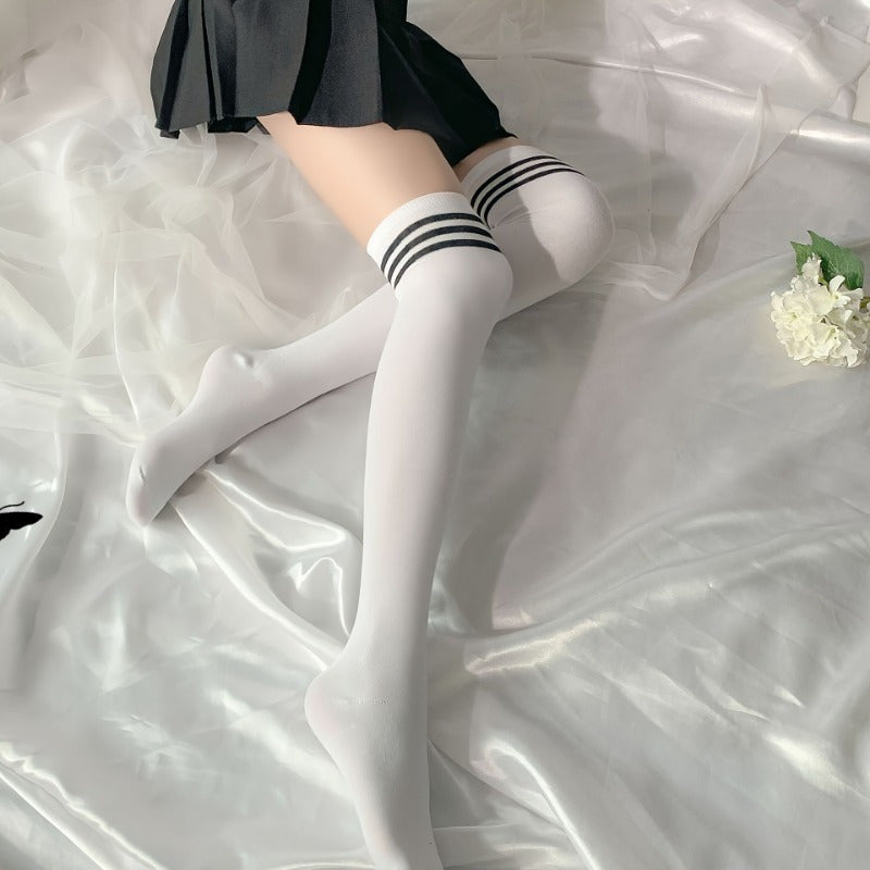 1 Pair/2 Pairs Autumn and Winter Extended Warm Long Socks