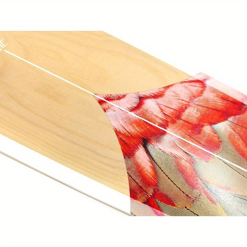 44-Inch Vintage-Style Pintail Cruiser with a Double Kick Hard Rock Maple Deck And an Anti-Wheelbite Shock-Absorbing System, Perfect for Various Cruising Scenarios.
