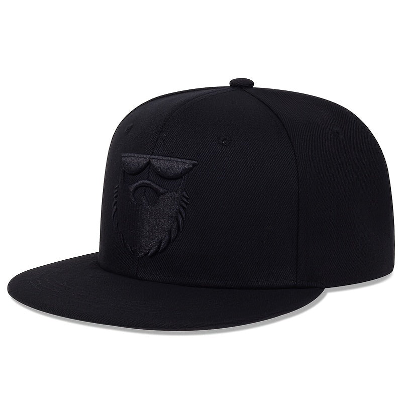 Ideal Choice for Gifts Men's Casual Embroidered Beard Baseball Cap