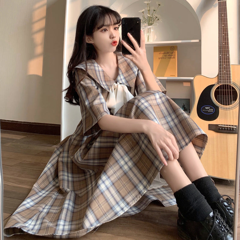 Japanese Girl Summer School Style Dress