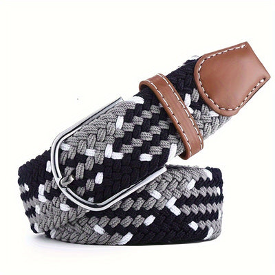 Men's Canvas Belt Women's Elastic Belt Korean Version Elastic Elastic Belt Golf Belt