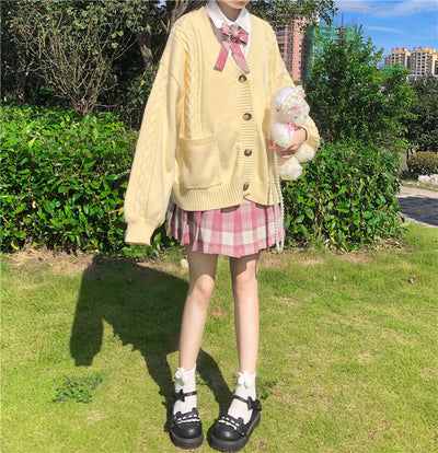 Japanese College Style Jk Uniform Sweater Female Student