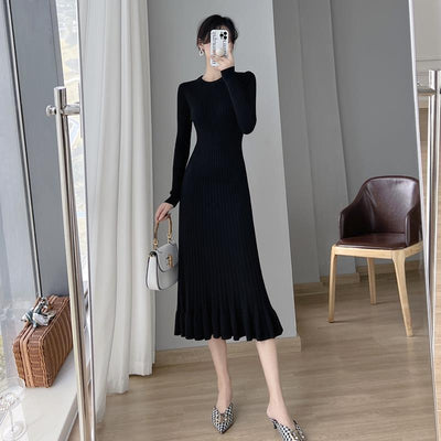 Women's Korean-style Fishtail Knitted Dress