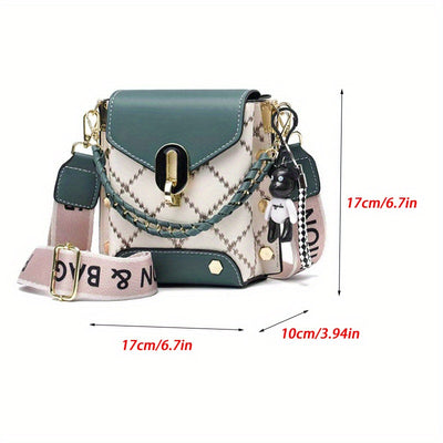 Summer New Bag Korean Style Simple Small Square Bag Fashion All-Match Shoulder Crossbody Fashion Mini Phone Bag Women's Bag