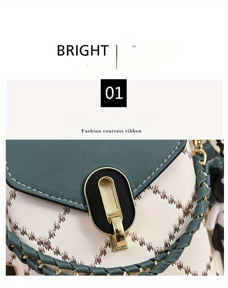 Summer New Bag Korean Style Simple Small Square Bag Fashion All-Match Shoulder Crossbody Fashion Mini Phone Bag Women's Bag