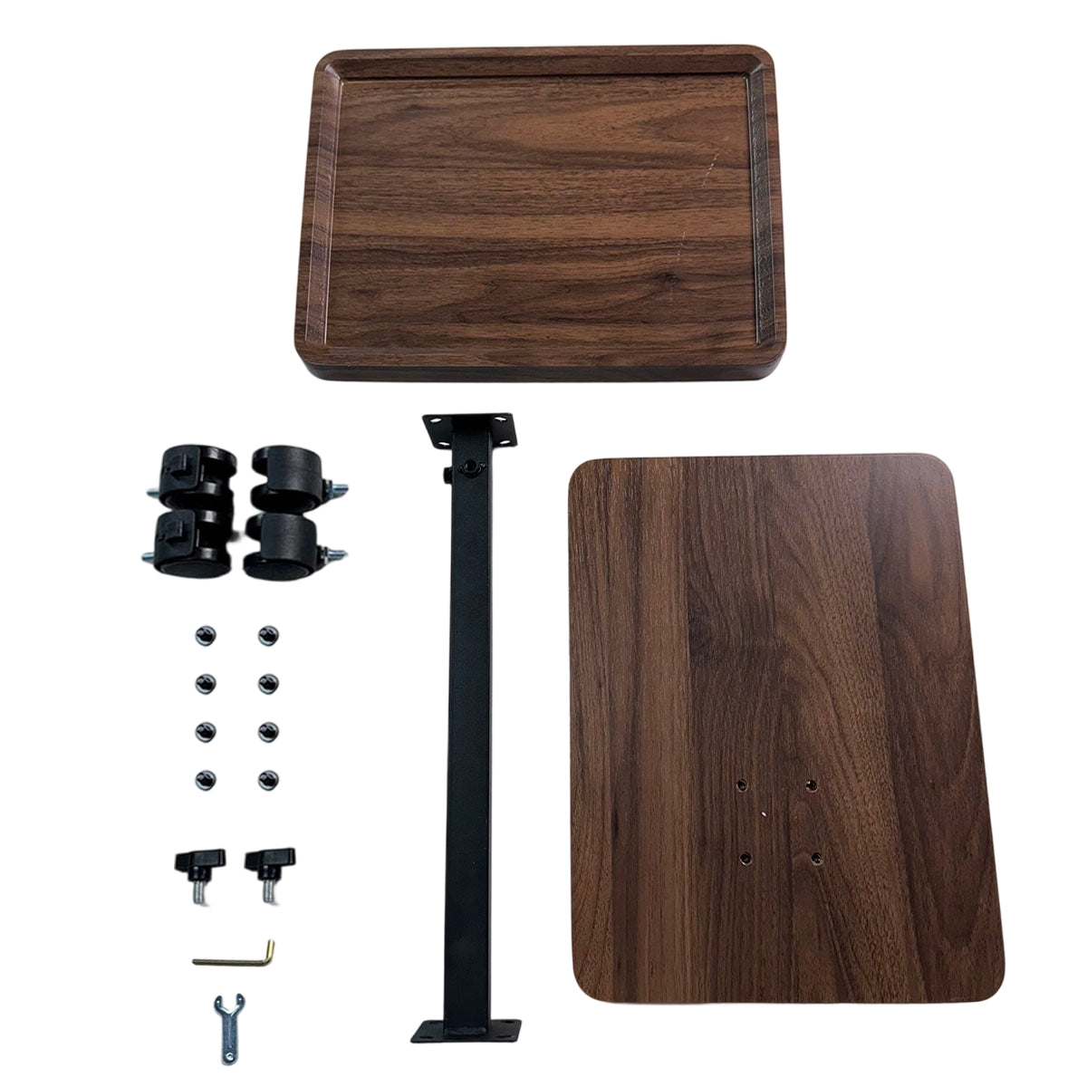 Wooden C-Shape Lifting Side Table Movable Small Table Sofa Corner Table for Sofa Living Room Bedroom Bedside Laptop Desk