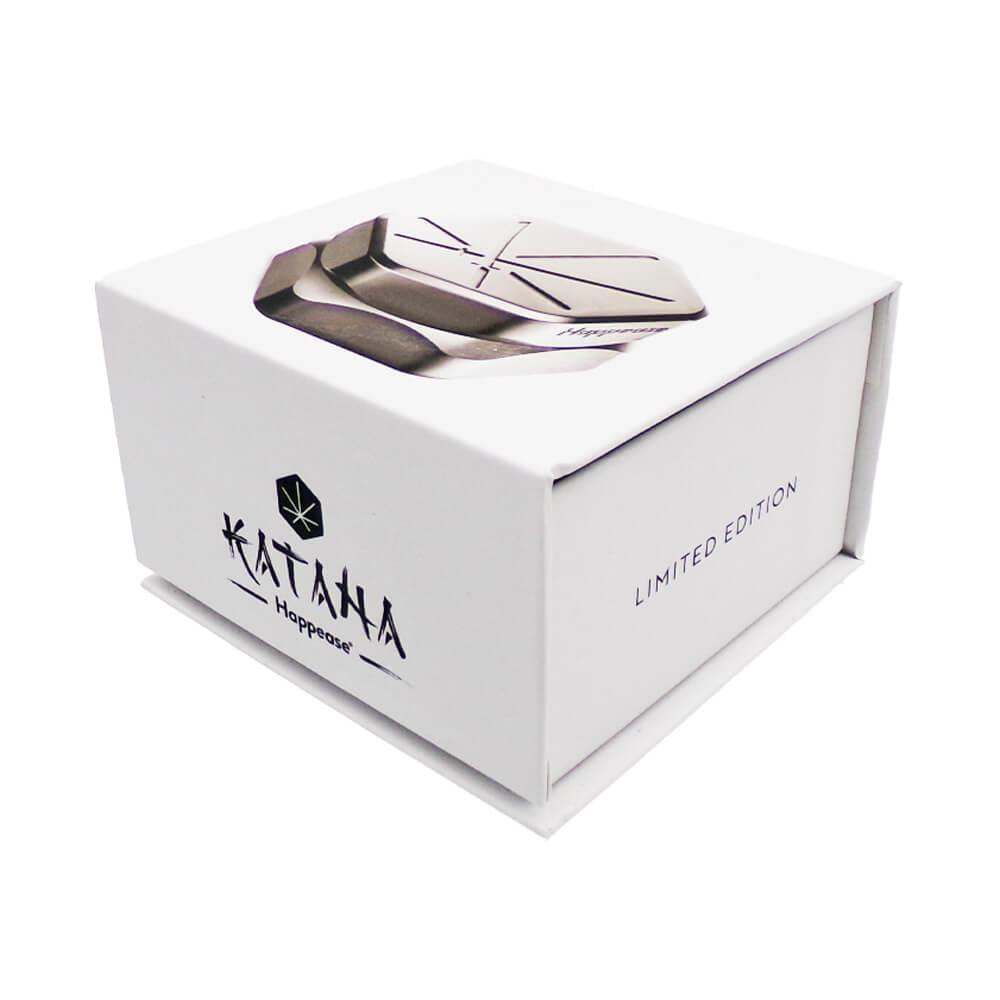 Katana Grinder Aluminium Silber 2 Teile – 60mm