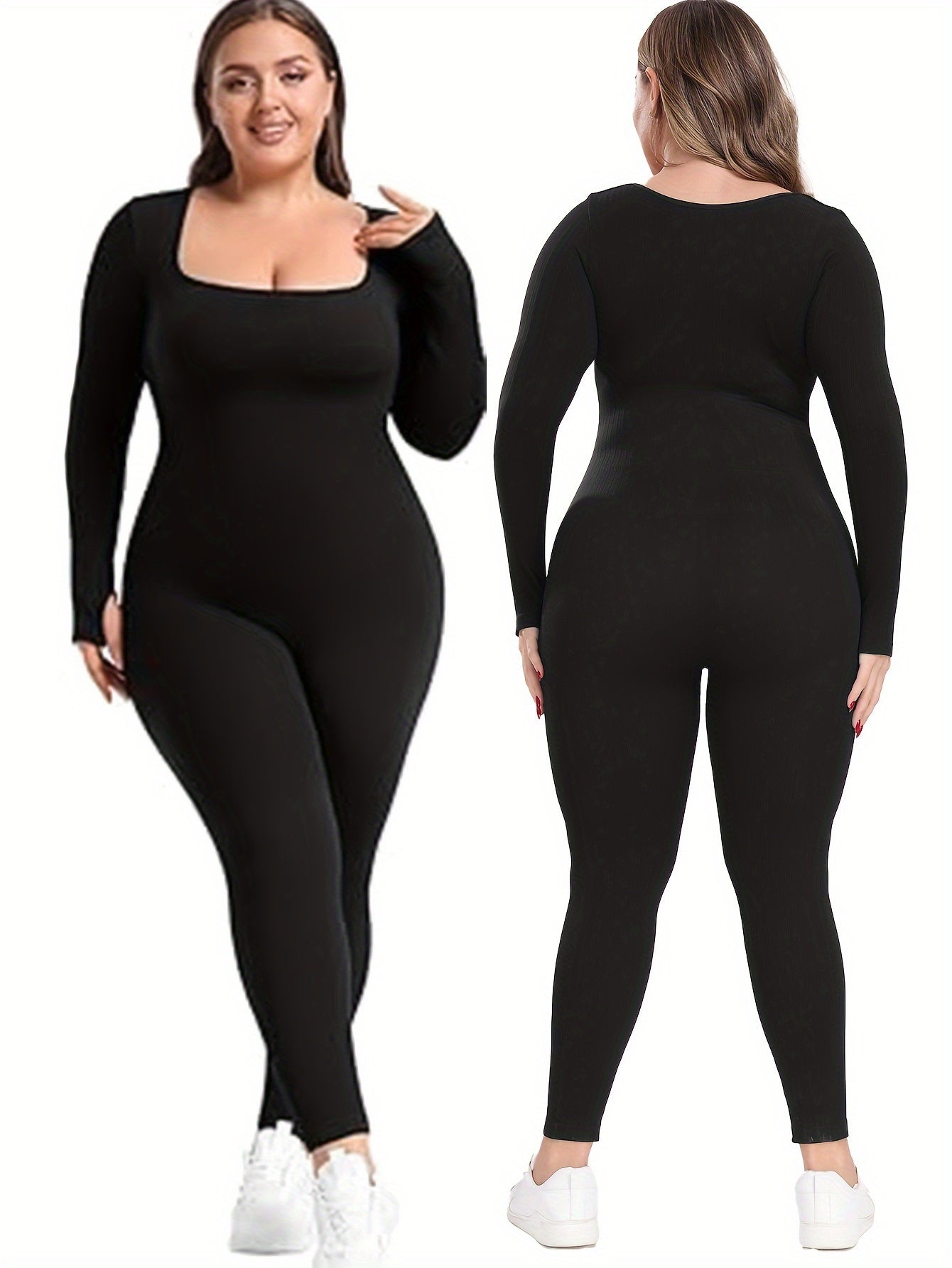 Seamless Long Sleeve Jumpsuit