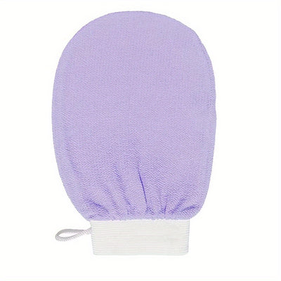 Korean Exfoliating Mitts - Visibly Lift Away Dead Skin, Great for Spray Tan Removal or Keratosis Pilaris - 100% Viscose Fiber