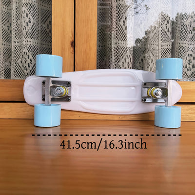 Skateboard adult skateboard park skateboard street skateboard complete skateboard mini cruiser skateboard parade outdoor equipment compact and easy to carry skateboard commuter suitable for backpack storage locker.