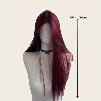 Red Lace Front Wig