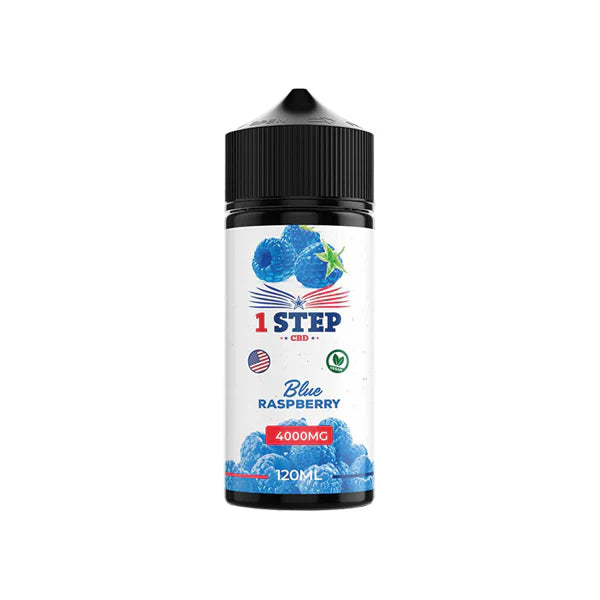 1 Step CBD 4000mg CBD E-Liquid - 120ml (BUY 1 GET 1 FREE)