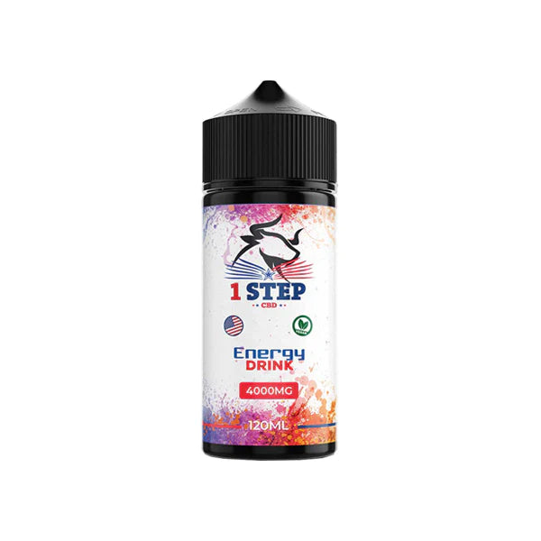 1 Step CBD 4000mg CBD E-Liquid - 120ml (BUY 1 GET 1 FREE)