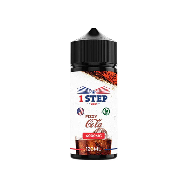 1 Step CBD 4000mg CBD E-Liquid - 120ml (BUY 1 GET 1 FREE)