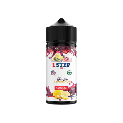 1 Step CBD 4000mg CBD E-Liquid - 120ml (BUY 1 GET 1 FREE)