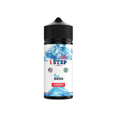 1 Step CBD 4000mg CBD E-Liquid - 120ml (BUY 1 GET 1 FREE)