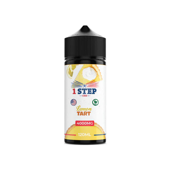 1 Step CBD 4000mg CBD E-Liquid - 120ml (BUY 1 GET 1 FREE)