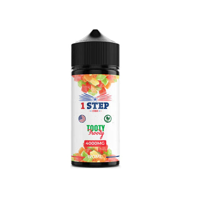 1 Step CBD 4000mg CBD E-Liquid - 120ml (BUY 1 GET 1 FREE)