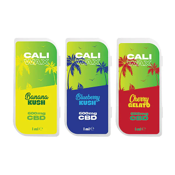 The Cali CBD Co 600mg CBD Wax - 1ml