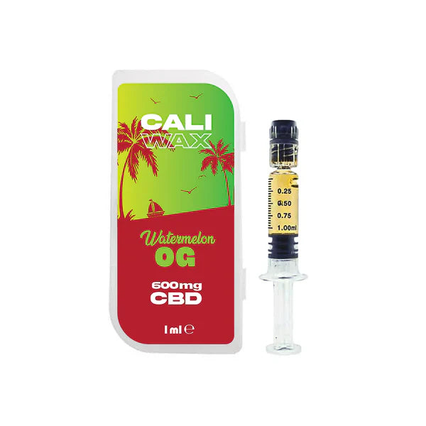 The Cali CBD Co 600mg CBD Wax - 1ml