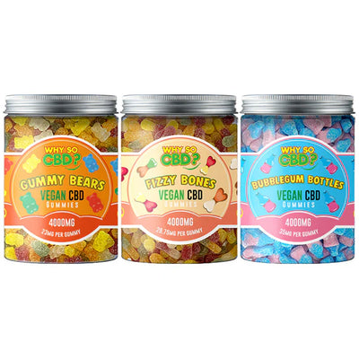 Why So CBD? 4000mg CBD Gummies - Large 600g