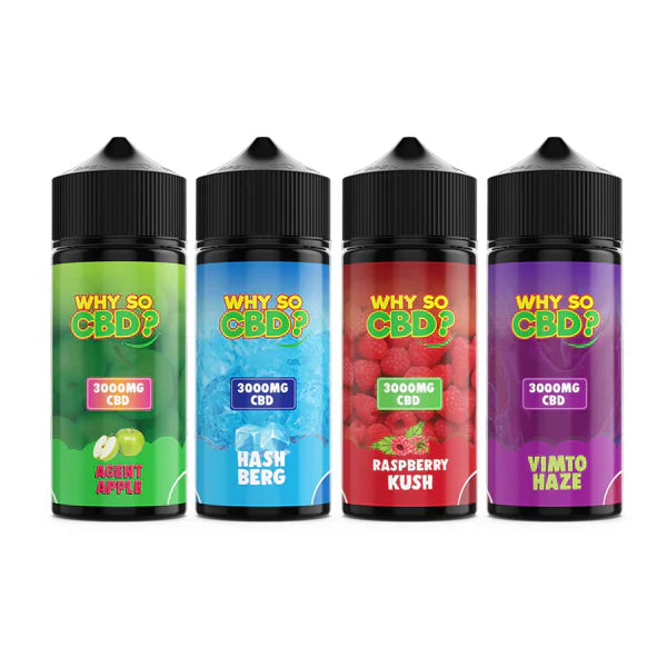 Why So CBD? 3000mg CBD E-Liquid - 120ml
