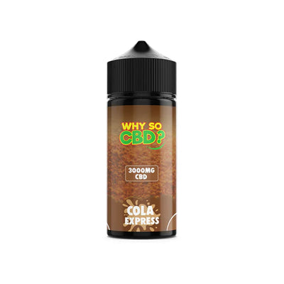 Why So CBD? 3000mg CBD E-Liquid - 120ml
