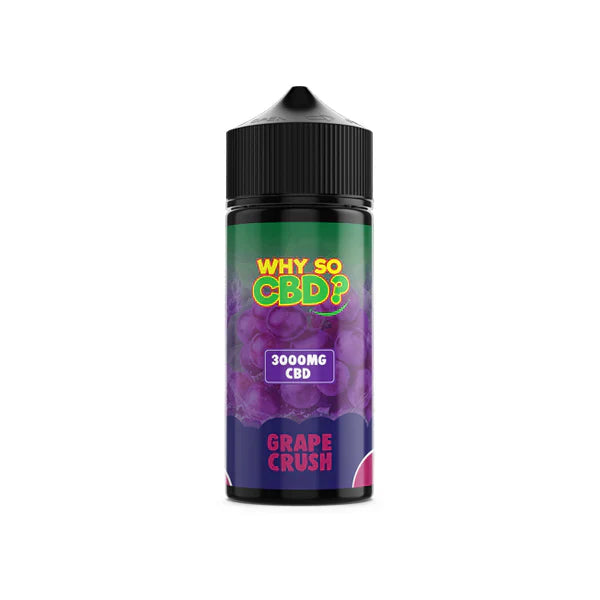 Why So CBD? 3000mg CBD E-Liquid - 120ml