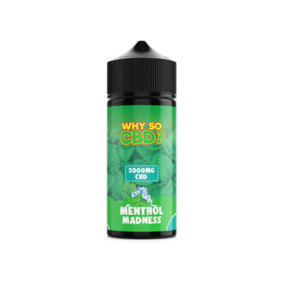 Why So CBD? 3000mg CBD E-Liquid - 120ml