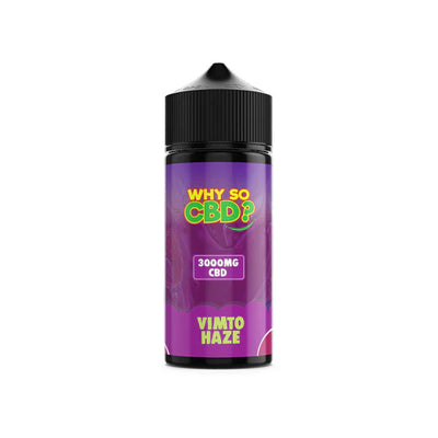 Why So CBD? 3000mg CBD E-Liquid - 120ml