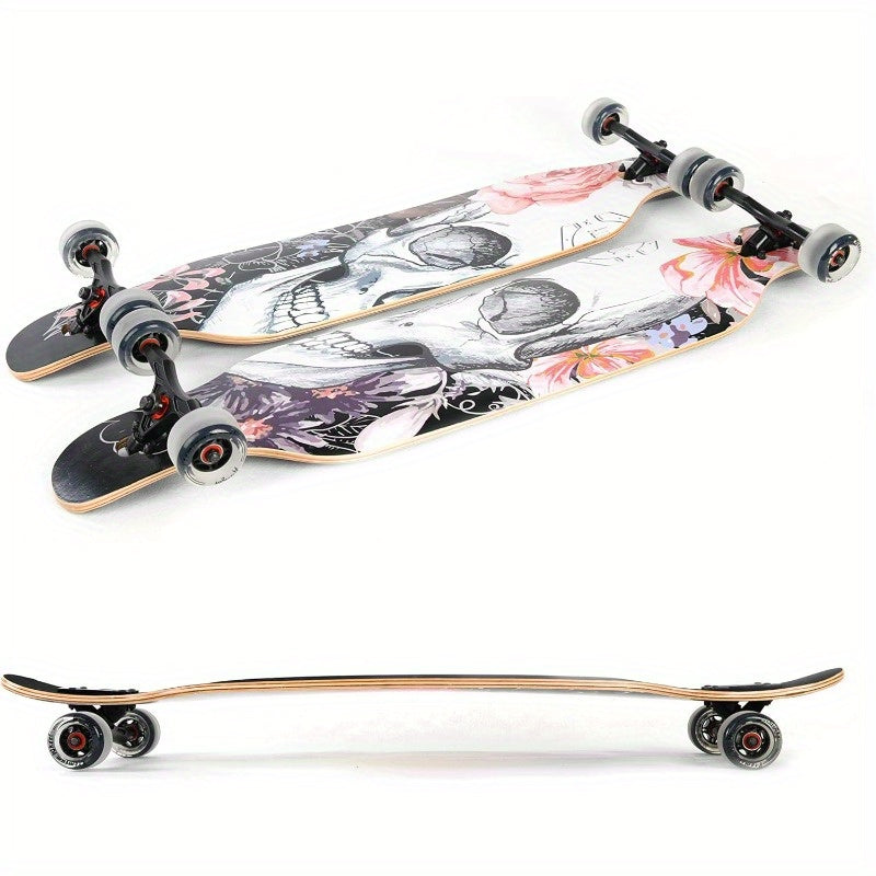 42 inches Complete Longborads Drop Through Deck Concave Cruise Profional Longboards
