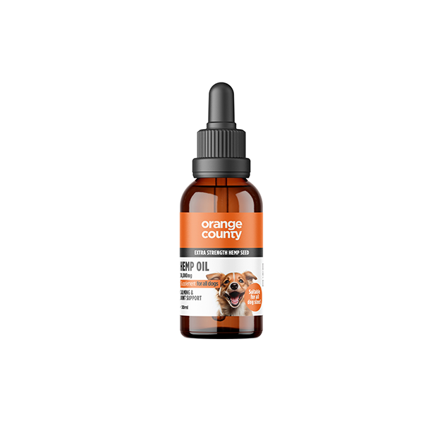 Orange County 30000mg Pet Calming Hemp Seed Oil - 30ml
