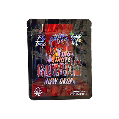 Mylar Gumbo Printed Zip Bag - 3.5g (Large)