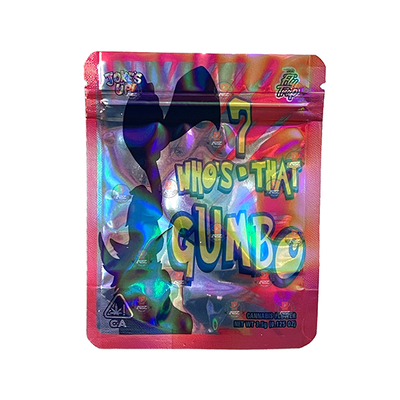 Mylar Gumbo Printed Zip Bag - 3.5g (Large)
