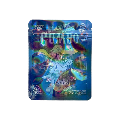 Mylar Gumbo Printed Zip Bag - 3.5g (Large)