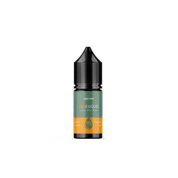 Nectar Mango 2.5% 250mg CBD E-Liquid - 10ml