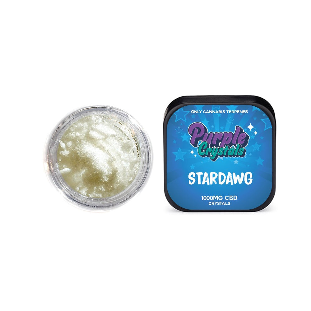 Purple Dank 1000mg CBD Crystals - Stardawg (BUY 1 GET 1 FREE)
