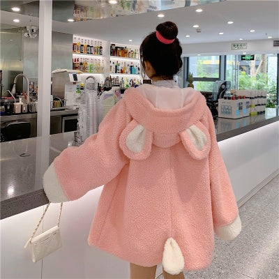 Lamb Wool Thick Sweater Female Korean Version