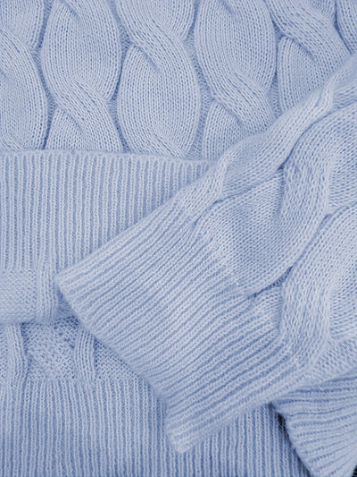 Light Blue Chunky Sweater