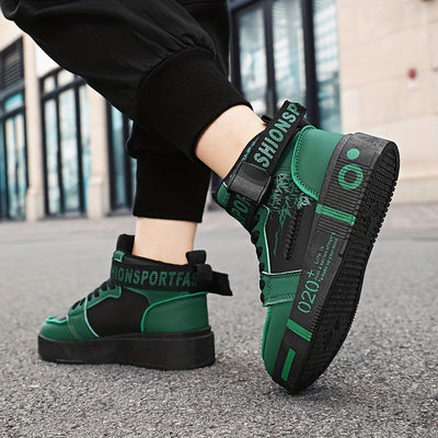 Four M2688 Women's Classic Low-Top Sneakers, Lace-Up Comfortable Hiking Shoes, Trendy Streetwear Basketball Sports Shoes, Korean Style Versatile for Outdoor Activities and All Seasons