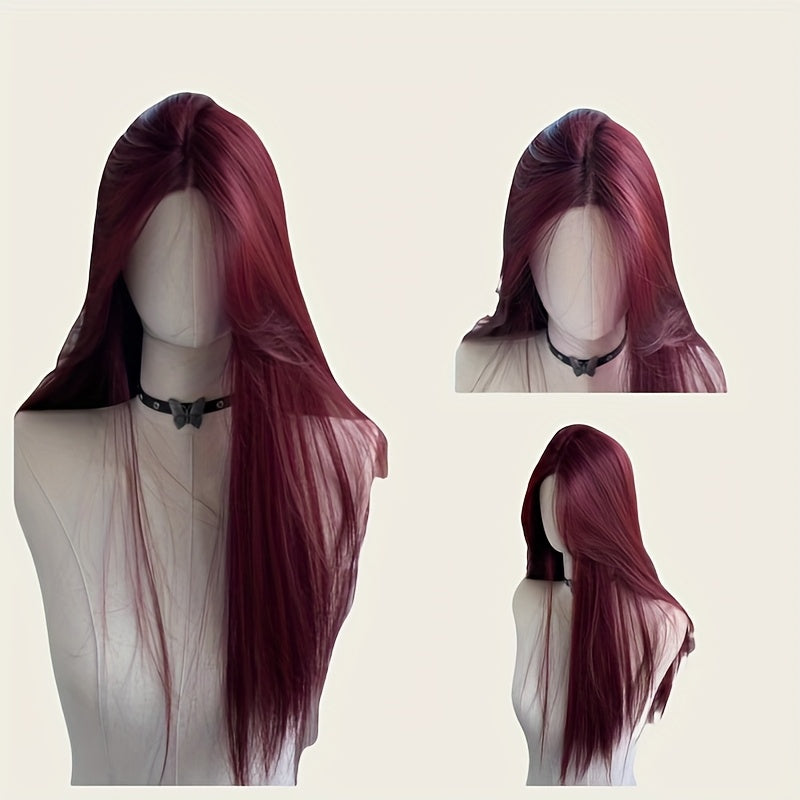 Red Lace Front Wig