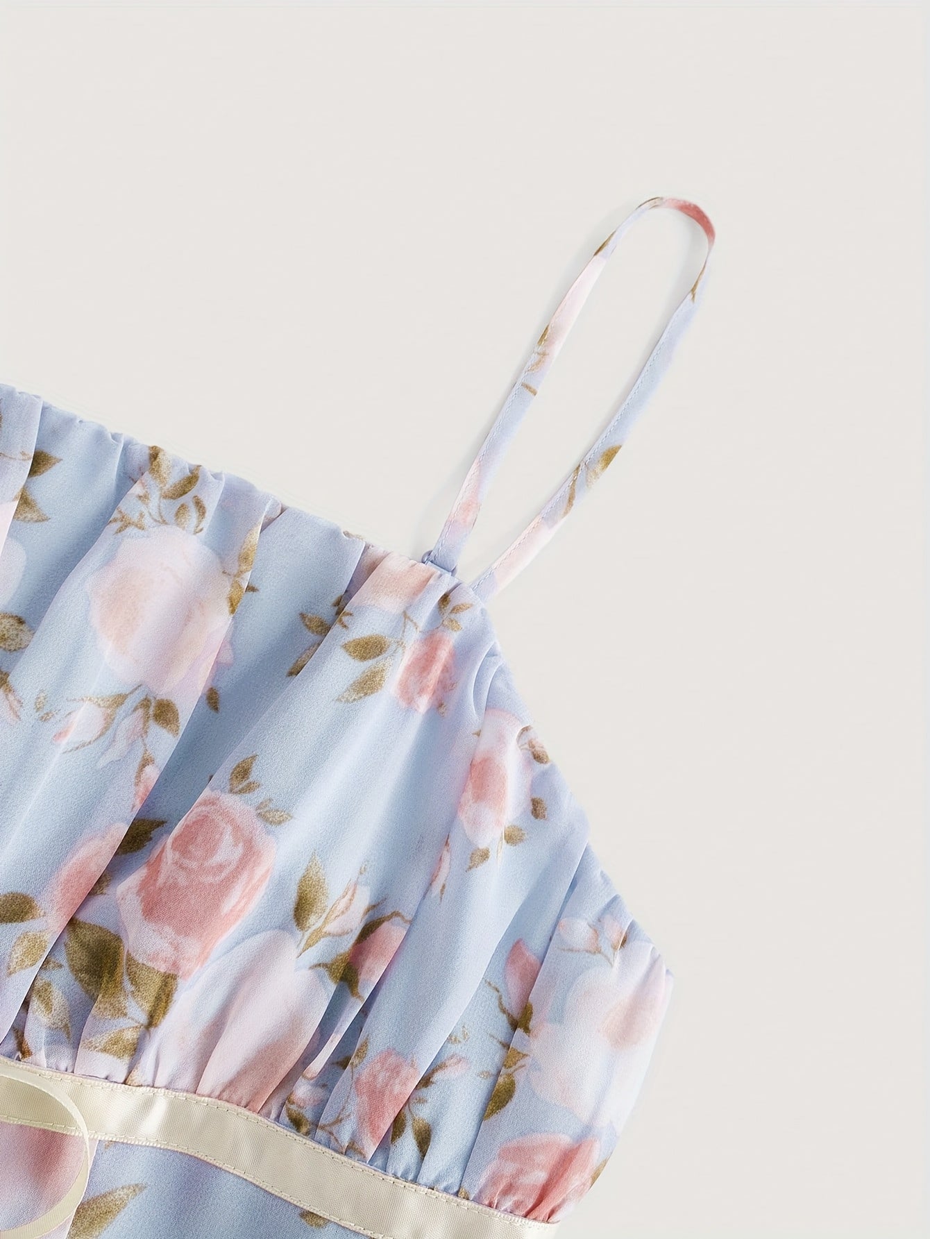 Floral Print A-Line Dress