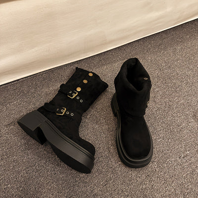 Casual Fashion Trendy Versatile Boots Extra Comfortable &X-001