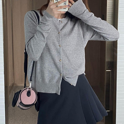 Women's Early Autumn Thin Type Long-sleeved Top