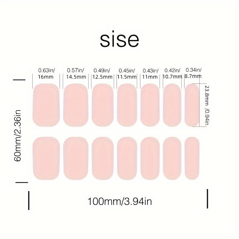 6 Sets of CS Waterproof Gel Nail Film Full Stickers Japanese and Korean Style Little Red Book Same Style Nail Stickers Wholesale