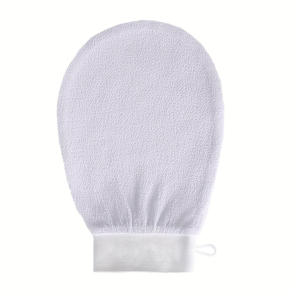 Korean Exfoliating Mitts - Visibly Lift Away Dead Skin, Great for Spray Tan Removal or Keratosis Pilaris - 100% Viscose Fiber