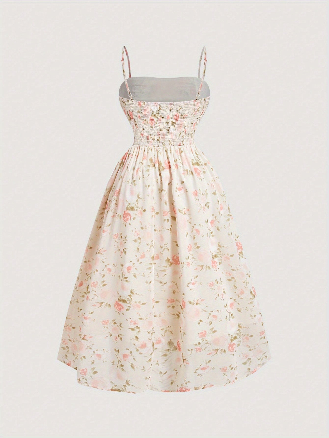 Floral Print A-Line Dress