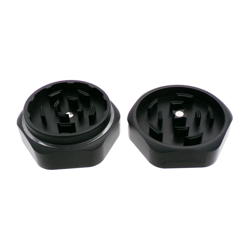 Katana Grinder Aluminium Schwarz 2 Teile – 60mm